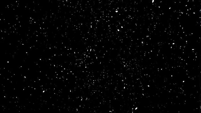 Bright flickering stars and distant galaxies in endless black cosmic space, perfect for backgrounds, spacethemed designs, christmas  and futuristic concepts.