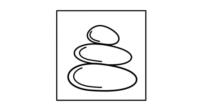 stacked stones, zen concept