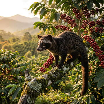 Civet Coffee Plantation Wildlife