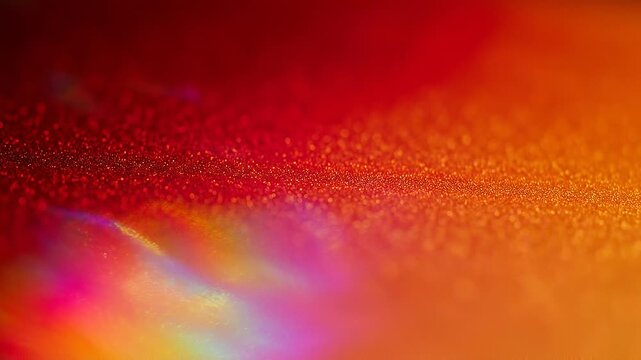 Abstract vibrant colorful background with red orange purple and yellow bokeh light effect