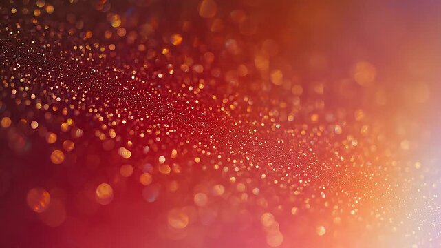 Vibrant colorful bokeh light abstract background with sparkling glowing particles and soft gradient hues