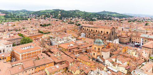 Bologna view of the city from top of tower © Maria
