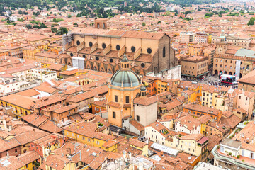 Bologna view of the city from top of tower © Maria
