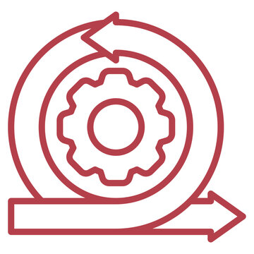 Agile Icon Element For Design