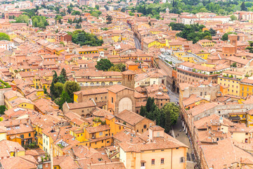 Bologna view of the city from top of tower © Maria
