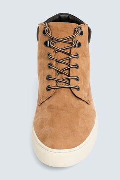 Brown desert boots unisex footwear fashion