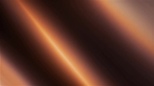 Smooth Dark Chocolate and Copper Animated Light Ray Gradient Background in 4K