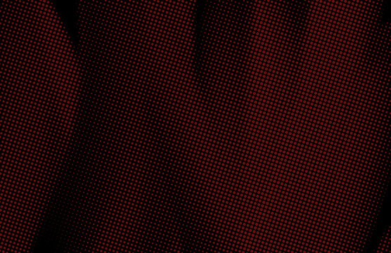 Red Black Halftone Dot Pattern Abstract Background Texture