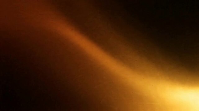 Abstract golden light leak overlay, cinematic warm glow transition effect for creative projects