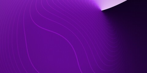 Abstract background with flowing purple gradient lines and soft curved patterns