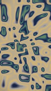 Abstract multicolored organic patterns. 2d animation