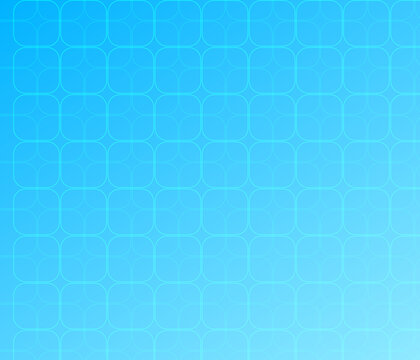 Abstract minimalist turquoise blue grid pattern background with soft color gradient
