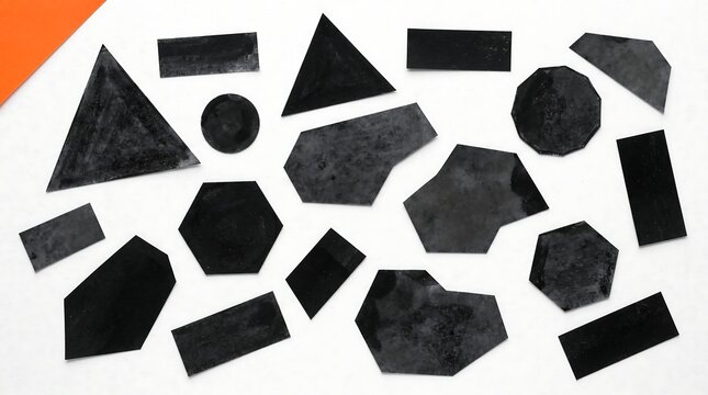 Various black geometric paper cutouts and shapes arranged on a white background

Keywords
