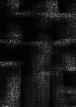 Black and white grunge texture featuring painted horizontal bars with an irregular distressed surface.