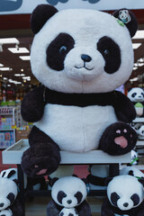 Panda doll shop in Chengdu city, China   © lzf