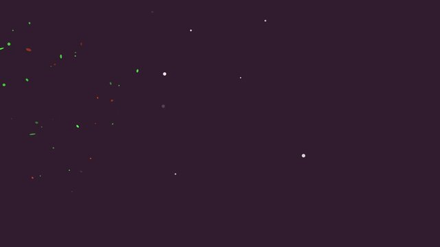 Cosmic glowing particles streaming across deep space night sky with luminous particles drifting gracefully through vast evoking sense celestial wonder mystery dark cosmic expanse (770)