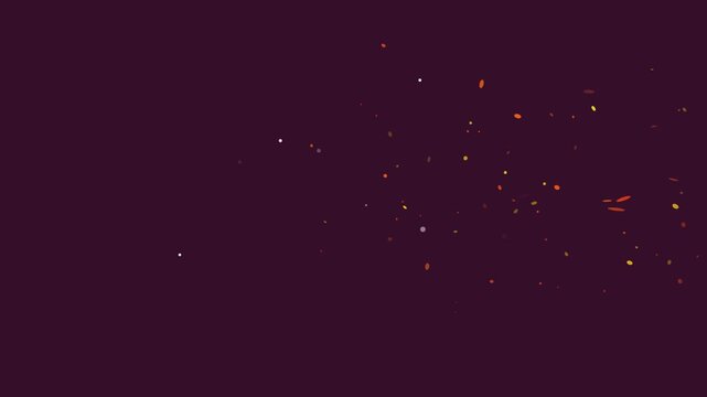 Dynamic glowing particle clouds expanding in dark space with radiant energy effects with video captures mesmerizing expansion luminous particles deep purple space with space themed (592)