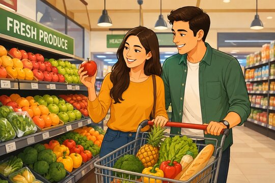 Fresh Grocery Shopping