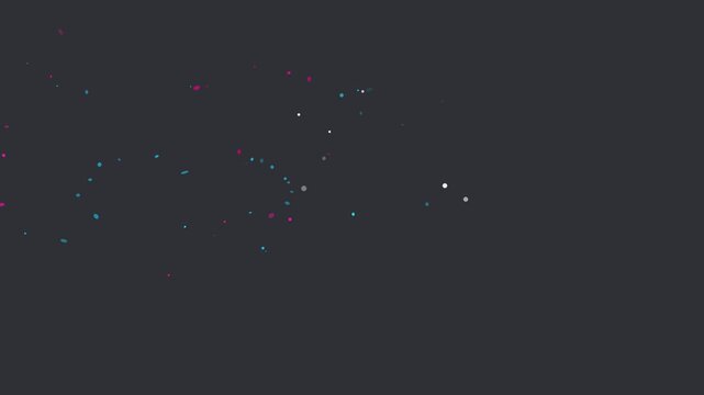 Cosmic glowing particles streaking through dark space background with space backdrop futuristic streaking dynamic trails captures vibrant cosmic trails across deep space themed (631)