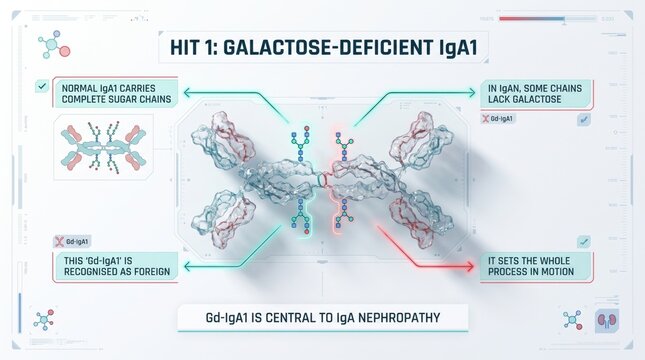 Galactose deficient IgA1 the first hit in IgA nephropathy