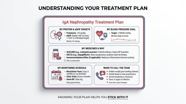 Understanding your IgA nephropathy treatment plan