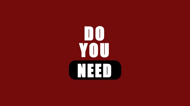 Do You Need Text Graphic Design on Red Background