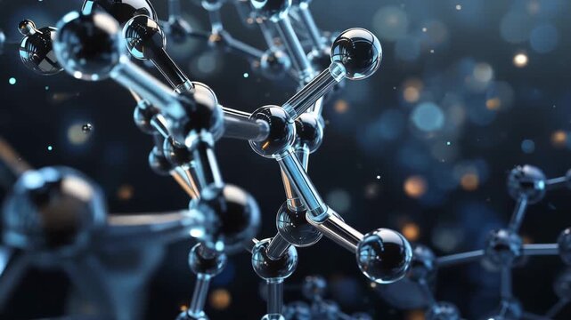 Abstract Molecule Network 
