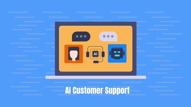 Customer support through conversational AI agent, resolve query efficiently, provide personalized experience via digital network.
