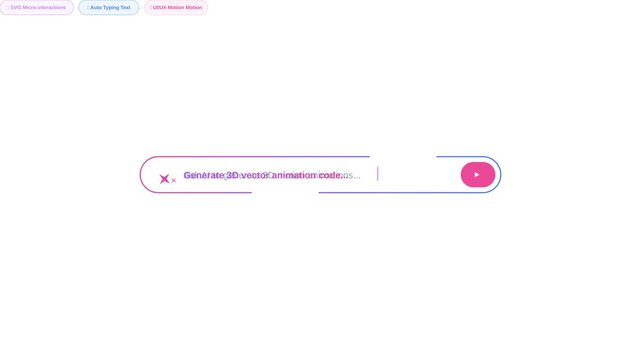 Animasi Ai Smart Search Autotype 4K Motion Graphic Animation | Seamless Loop