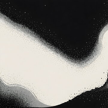 Minimalist abstract gradient texture evoking cosmic void and infinite space with soft light contrast