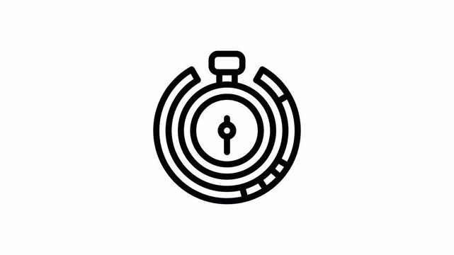 quick minimalist stroke animation