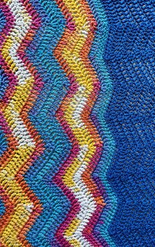 seamless pattern with colorful stripes