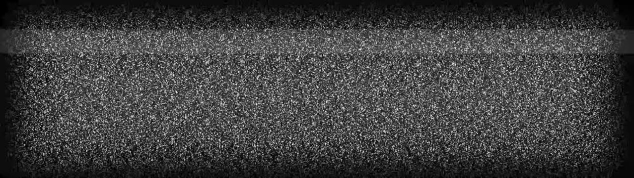 TV noise background. TV snow or noise concept, no signal concept, TV screen noise glitch effect, bad signal animation.abstract grunge texture background animation, rough stone surface with dark  