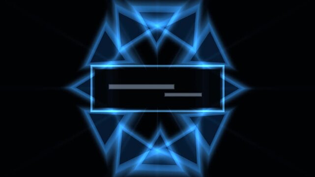 Chart The Stars Title Animation This clip features smooth motion graphics with glowing shapes forming a dynamic background. Text moves across the center, creating an engaging visual display