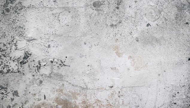 Textured Gray Concrete Wall Surface with Weathering and Imperfections