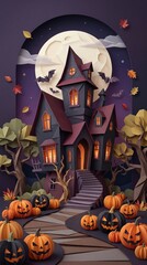 Fototapeta premium Halloween wallpaper