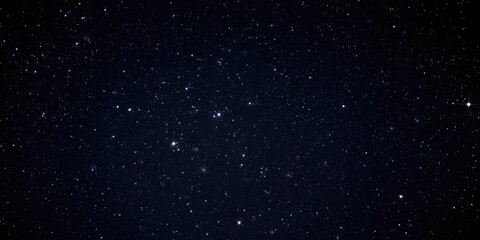 Fototapeta premium Starry Night Sky Full of Distant Stars and Constellations