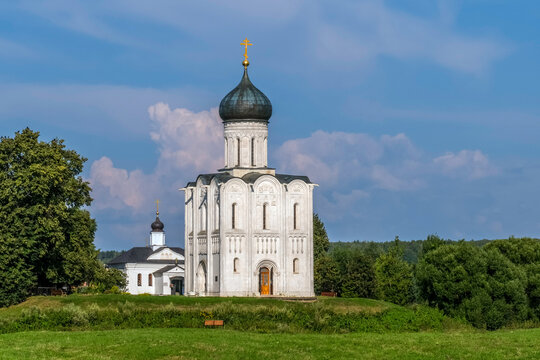The Church of the Intercession on the Nerl in Bogolyubovo, Russia