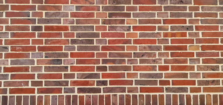 Old red orange brick wall texture background surface rustic masonry pattern