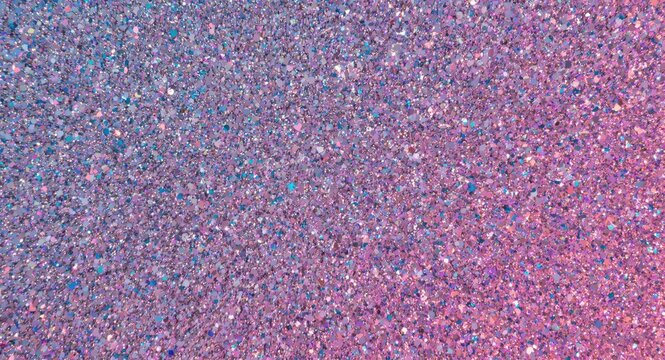 Sparkling Glitter Texture in Purple and Blue Tones with Shimmering Effect