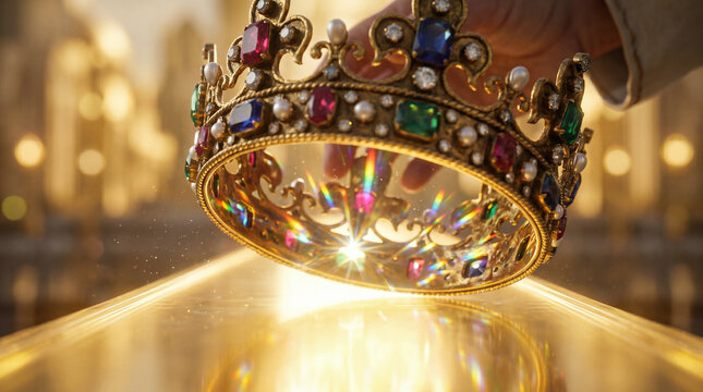 The kings of the earth bringing their splendor and massive wealth through the open gates of the eternal New Jerusalem