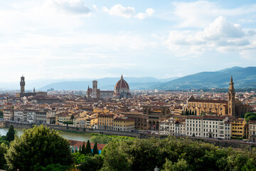 Naklejka premium Kathedrale Santa Maria del Fiore in Florenz, Toskana 