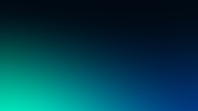 Deep ocean turquoise teal gradient fluid wave seamless loop calm motion background 4k