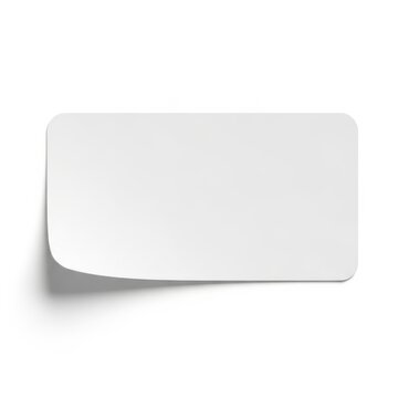 Empty blank speech bubble icon for text or message
