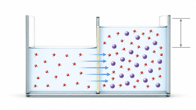  Van 't Hoff Law Osmotic Pressure Semipermeable Membrane