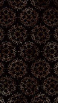 vintage wallpaper pattern floral ornament background