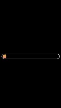 Gradient Progress Bar Animation on Black Background. Download Progress, Preloader Animation Web Design Template. Seamless Loop Animation in 4K Vertical with Alpha Channel.