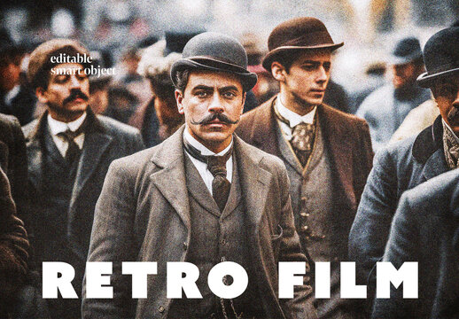 Retro Film Photo Effect