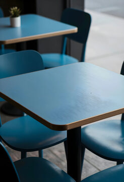 Empty tables and chairs restaurant closure and economic impact hospitality industry challenges quiet dining area interior