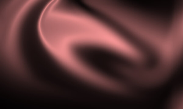 Abstract dusty rose liquid silk fabric background with soft ripples for luxury packaging.